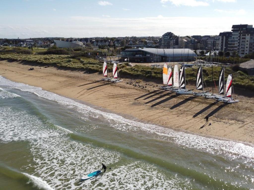 "O'Dbark" - Duplex 2 Etoiles - A 100M De La Plage Avec Jardin Courseulles-sur-Mer Buitenkant foto