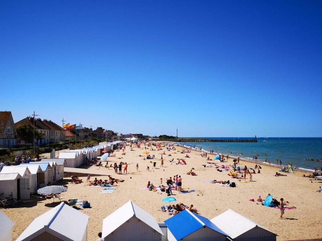 "O'Dbark" - Duplex 2 Etoiles - A 100M De La Plage Avec Jardin Courseulles-sur-Mer Buitenkant foto